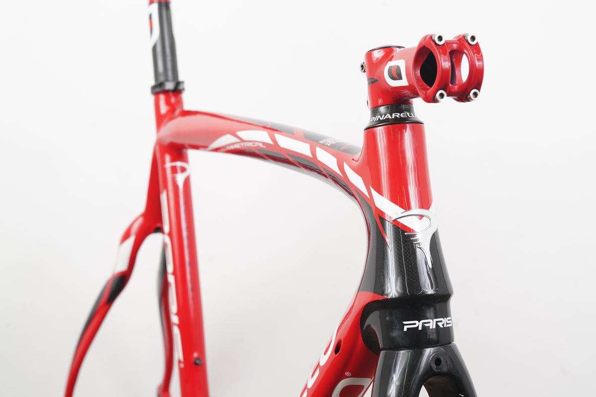*Damaged* 56cm Pinarello Paris Carbon Rim Brake Road Frameset