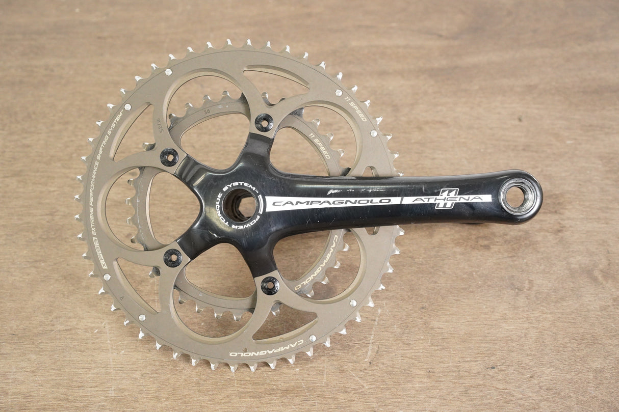 172.5mm 52/36T Campagnolo Athena 11 Speed Alloy Road Crankset