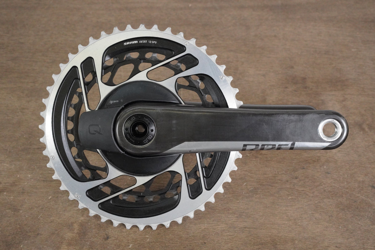 172.5mm 48/35T DUB SRAM Red AXS Quarq 12 Speed Power Meter Crankset