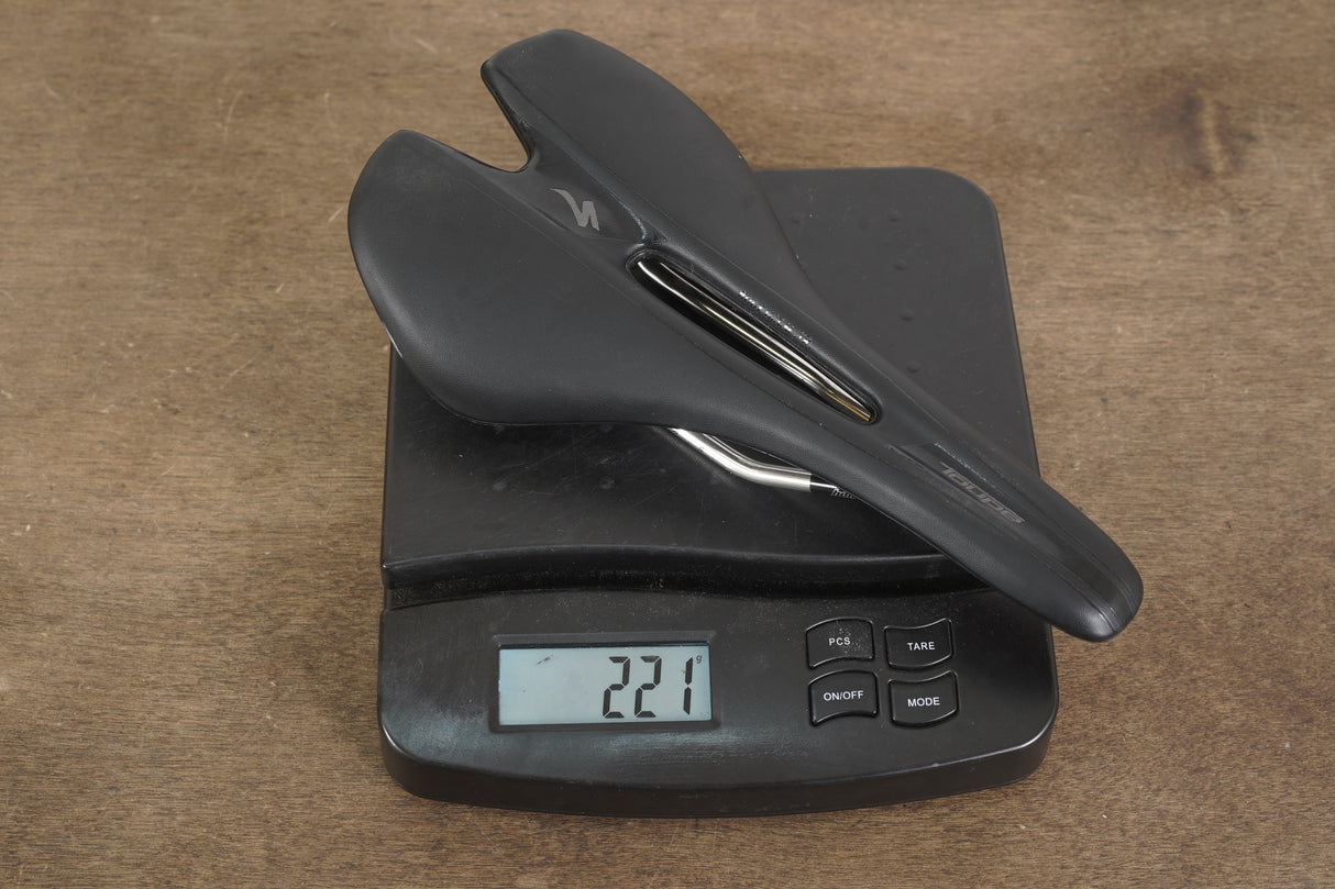 143mm Specialized Toupe Expert Titanium Rail Road Saddle 221g