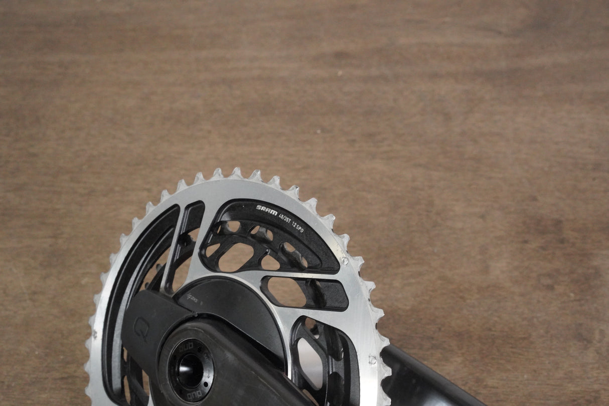 172.5mm 48/35T DUB SRAM Red AXS Quarq 12 Speed Power Meter Crankset