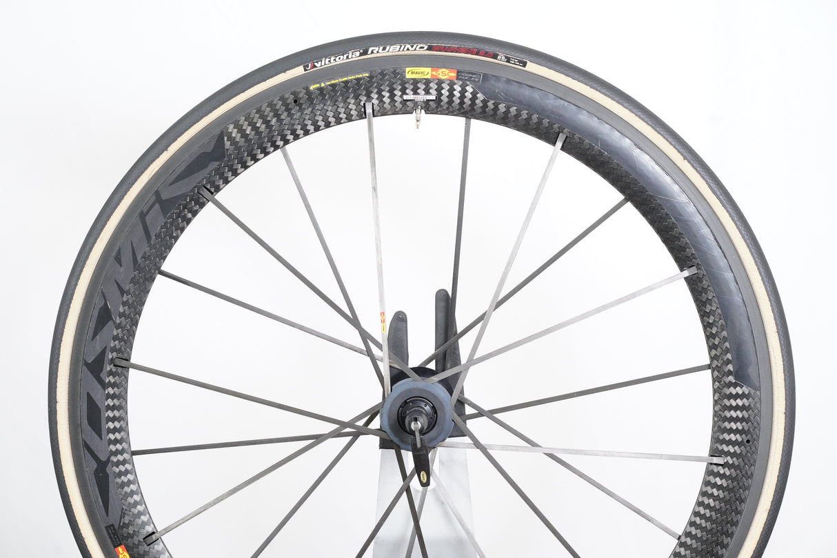 Mavic Cosmic SLR Carbon Clincher Rim Brake Wheelset Campagnolo 11 Speed