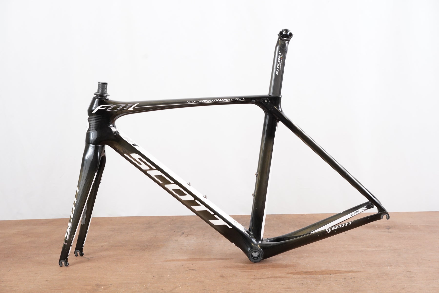 Scott foil rim online brake frameset