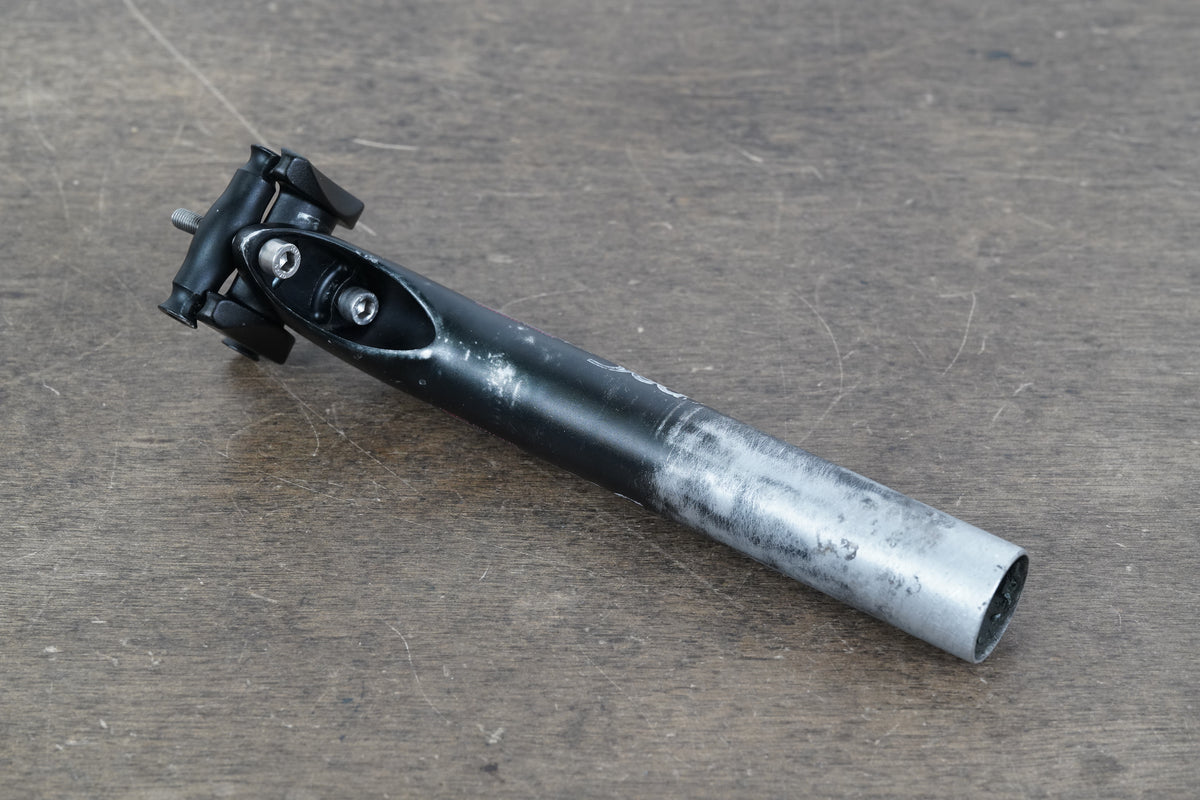31.6mm Deda Elementi Zero100 Alloy 12mm Setback Road Seatpost 222g
