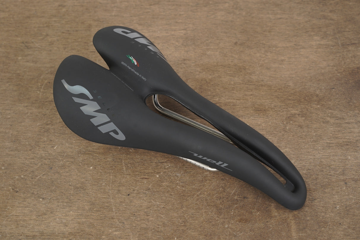 144mm Selle SMP Well Stainless Steel Rail Road Saddle