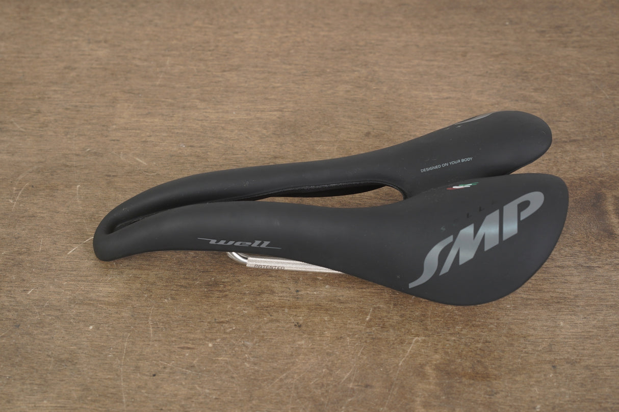 144mm Selle SMP Well Stainless Steel Rail Road Saddle