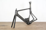 56cm Cervelo P4 Carbon Aero Rim Brake TT Triathlon Frameset