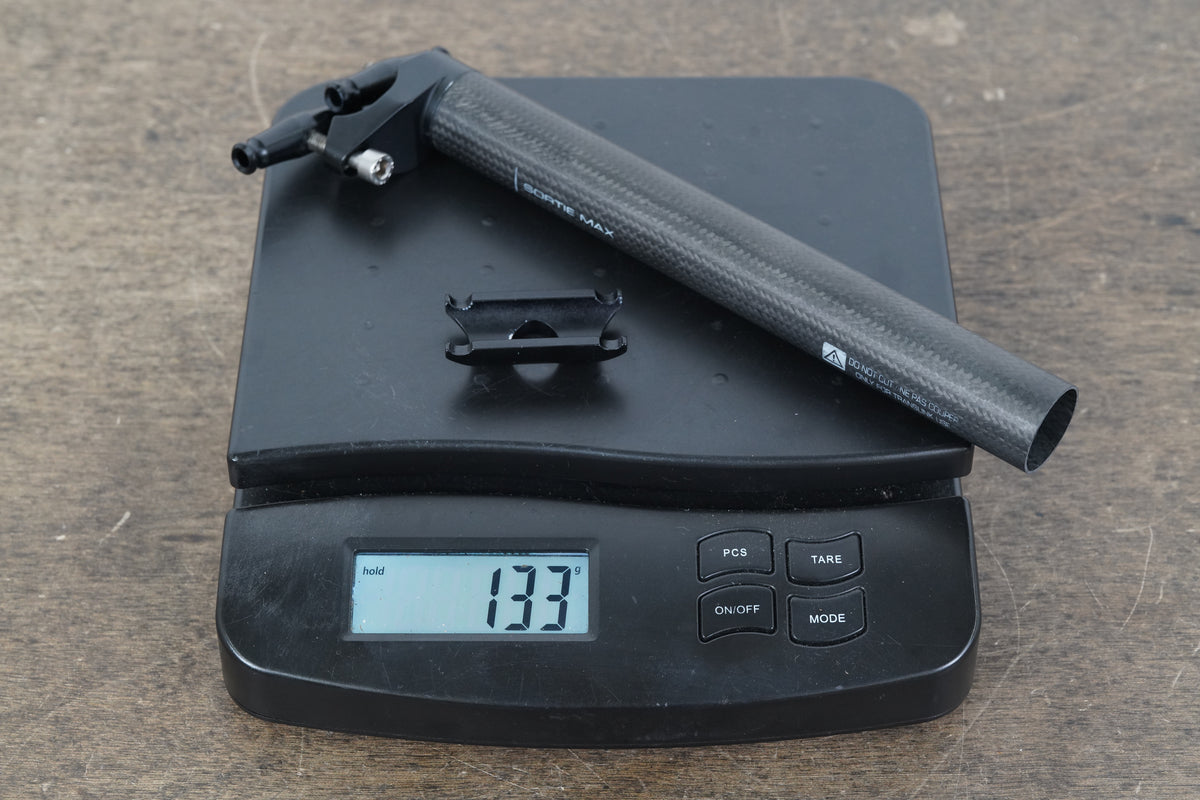 27.2mm Time Sortie Max Carbon 0 Setback Road Seatpost 133g