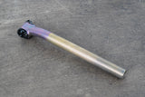 27.2mm Firefly Titanium Setback Road Seatpost 204g