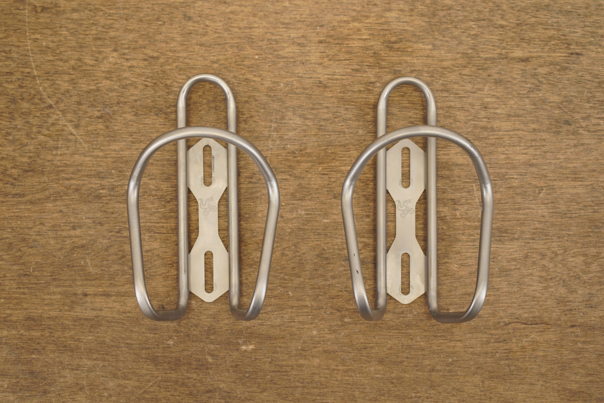 (2) Moots Titanium Water Bottle Cages 60g