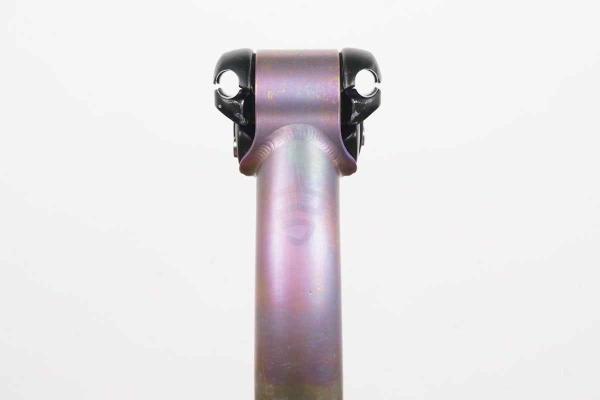 27.2mm Firefly Titanium Setback Road Seatpost 204g