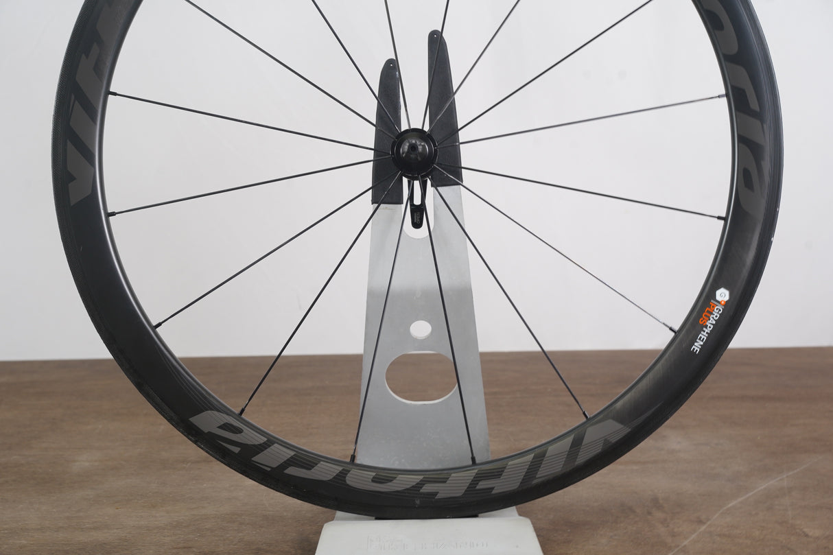 Vittoria Qurano 42/46 Carbon Tubular Rim Brake Wheelset Shimano/SRAM 11 Speed