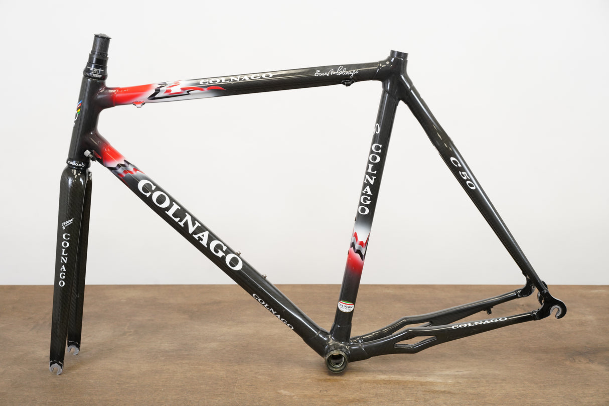54cm Colnago C50 Carbon Rim Brake Road Frameset