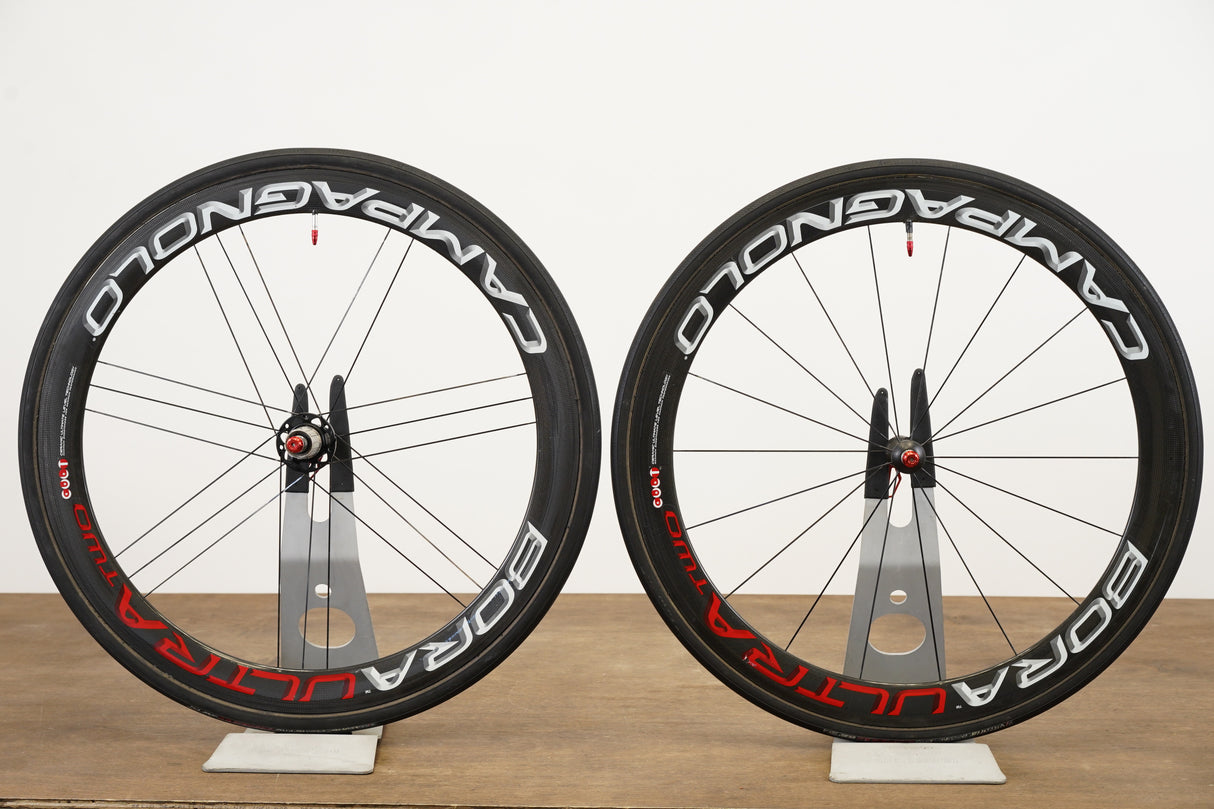 Campagnolo Bora Ultra Two Carbon Tubular Rim Brake Wheelset 11 Speed
