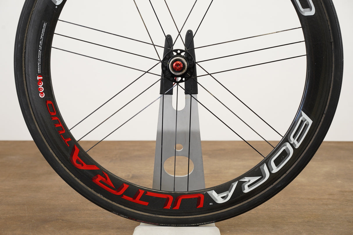 Campagnolo Bora Ultra Two Carbon Tubular Rim Brake Wheelset 11 Speed
