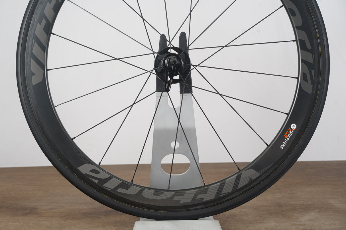 Vittoria Qurano 42/46 Carbon Tubular Rim Brake Wheelset Shimano/SRAM 11 Speed