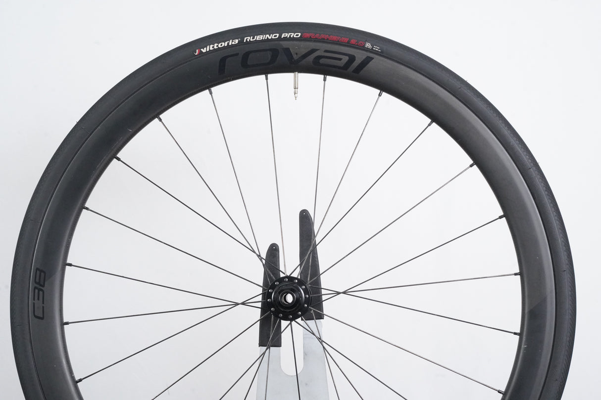 Roval C38 Carbon Tubeless Clincher Disc Brake Wheelset Shimano/SRAM 11 Speed