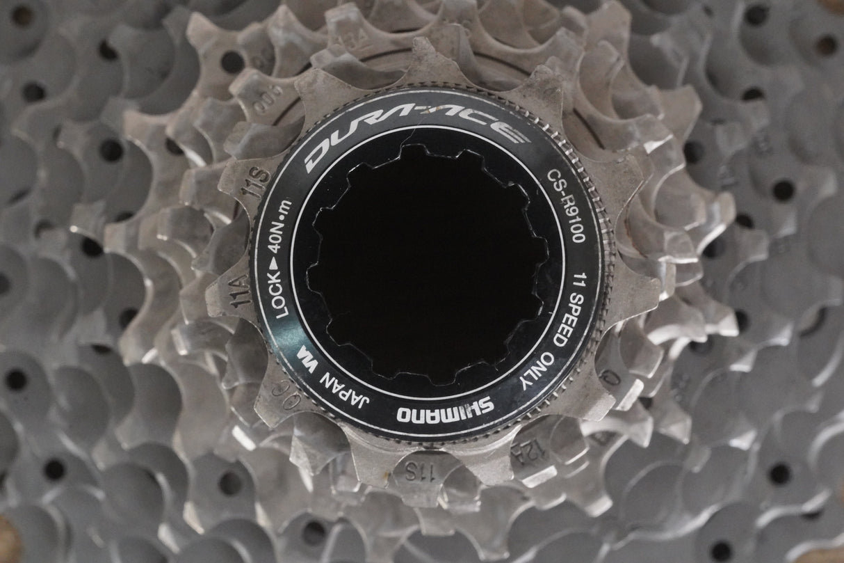 11-30T Shimano Dura-Ace CS-R9100 11 Speed Road Cassette 205g 9100