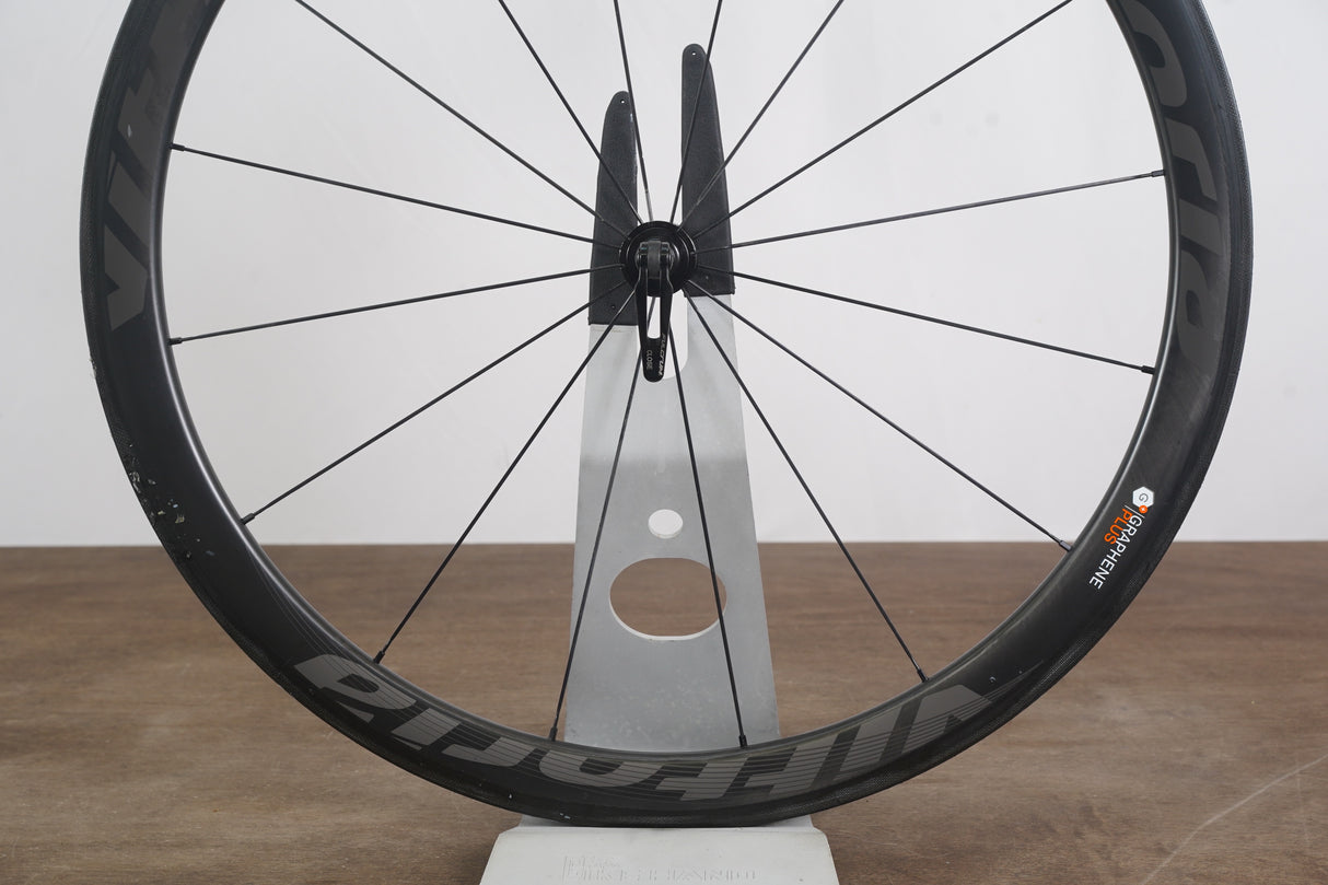Vittoria Qurano 42/46 Carbon Tubular Rim Brake Wheelset Shimano/SRAM 11 Speed