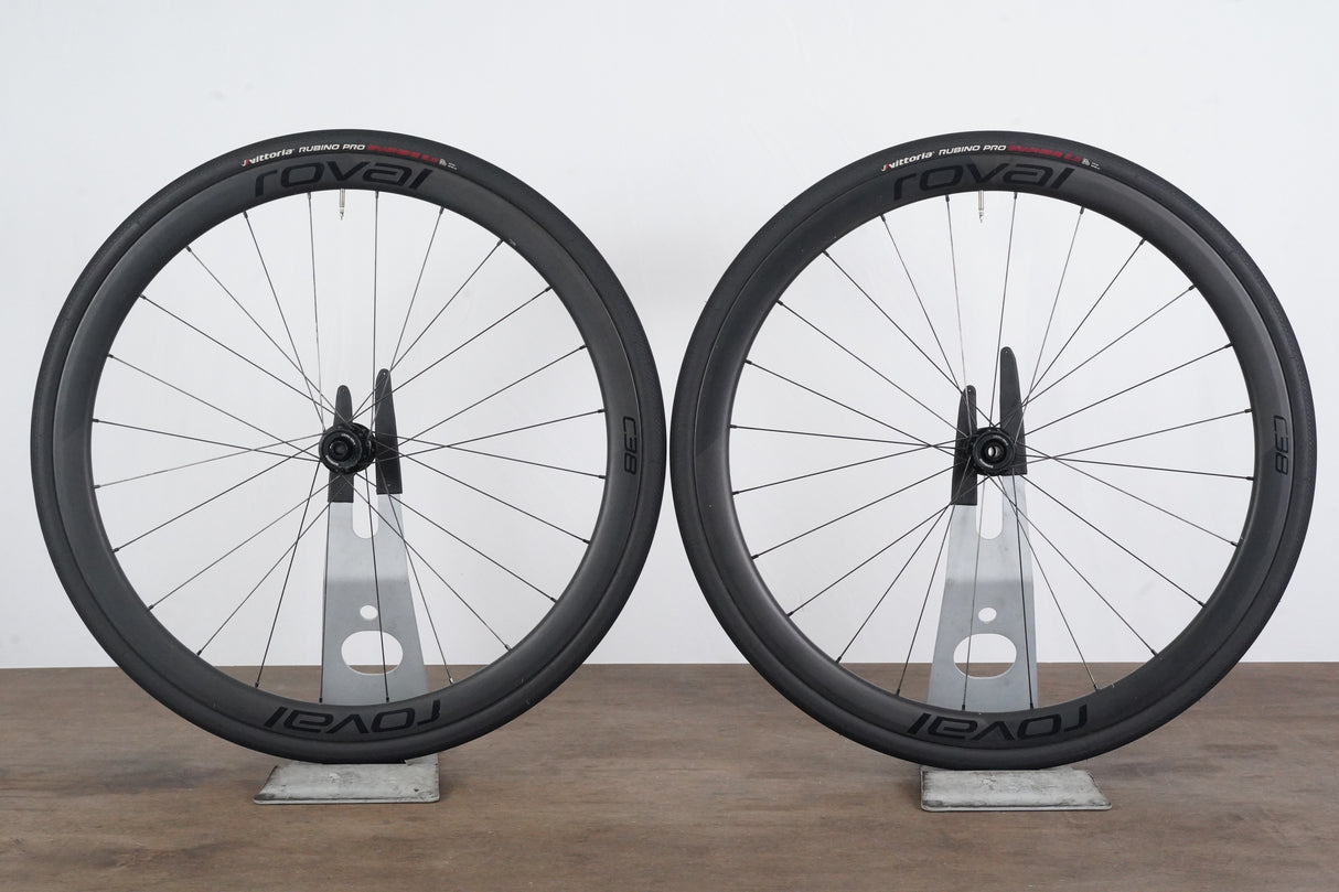 Roval C38 Carbon Tubeless Clincher Disc Brake Wheelset Shimano/SRAM 11 Speed