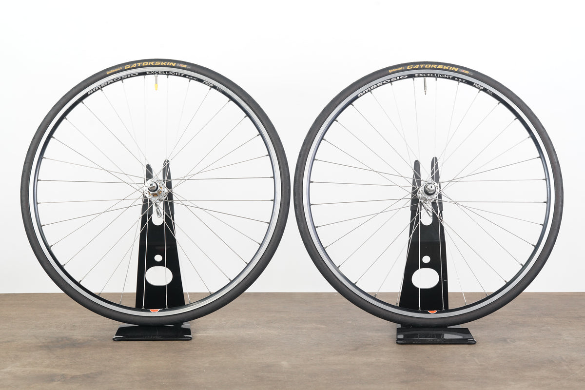 Ambrosio Excellight Chorus Alloy Clincher Rim Brake Wheelset Campagnolo 11 Speed