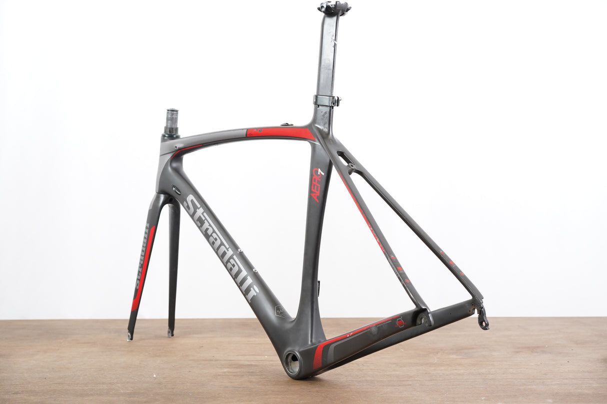 54cm Stradalli Aero 7 Carbon Rim Brake Road Frameset