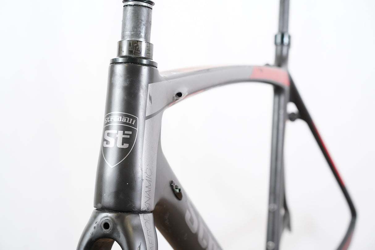 54cm Stradalli Aero 7 Carbon Rim Brake Road Frameset