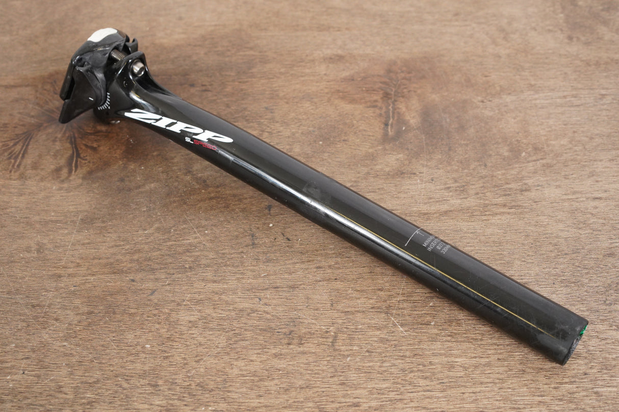 27.2mm Zipp SL Speed Carbon 0 Setback Road Seatpost