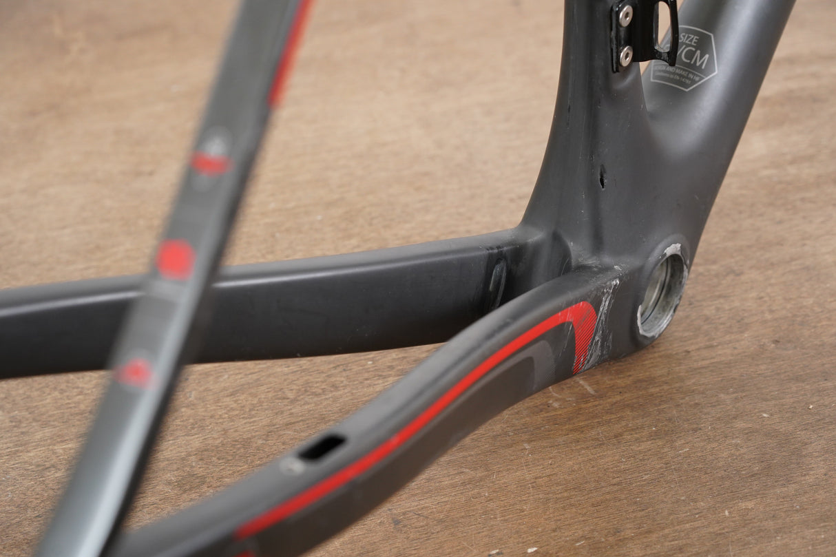 54cm Stradalli Aero 7 Carbon Rim Brake Road Frameset