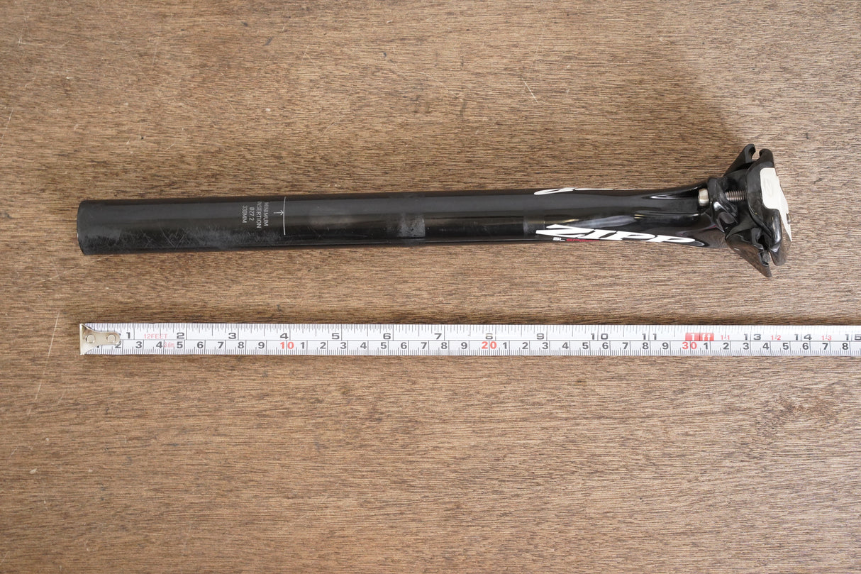 27.2mm Zipp SL Speed Carbon 0 Setback Road Seatpost