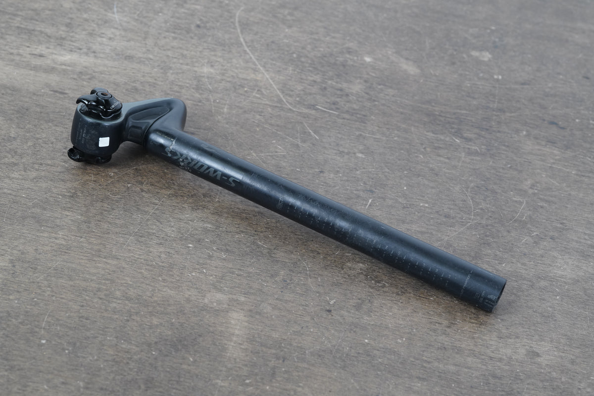 27.2mm Specialized S-WORKS CG-R Carbon Setback Road Seatpost CGR