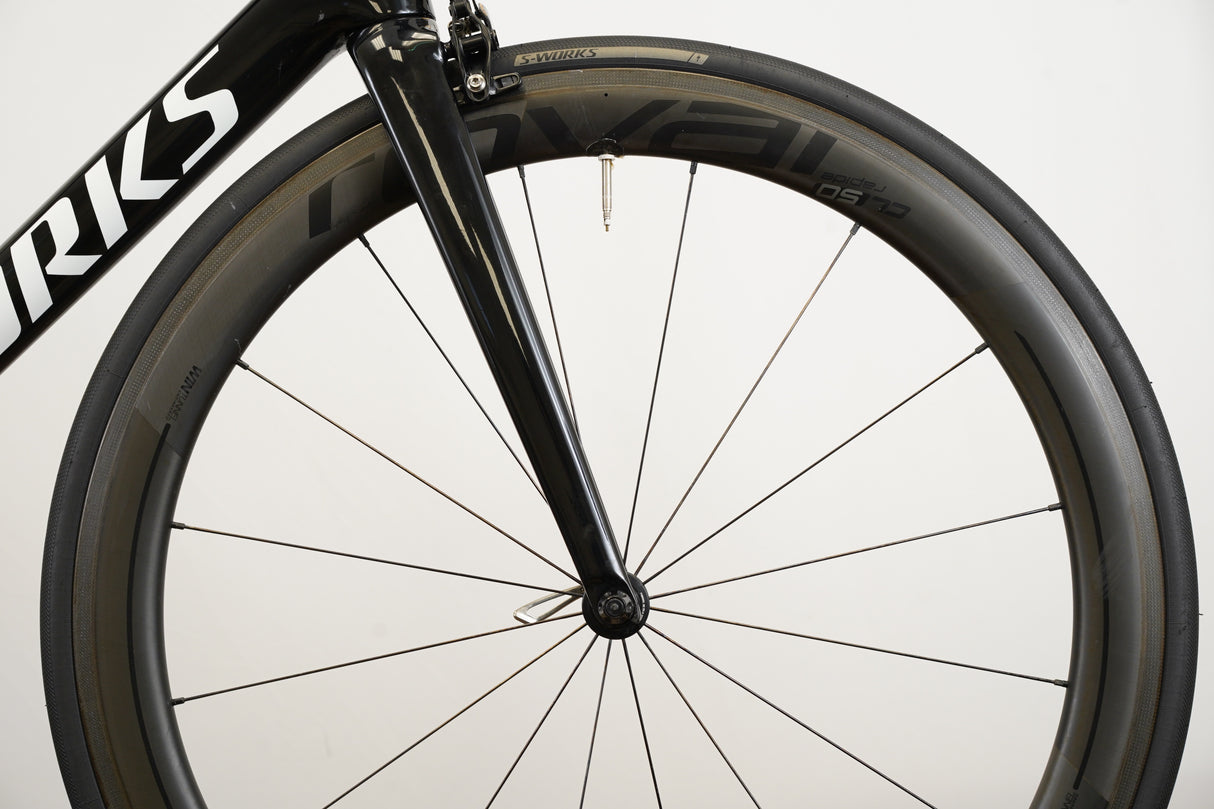 58cm Specialized S-WORKS Tarmac SL6 Ultegra Di2 GS Roval Carbon Rim Road Bike