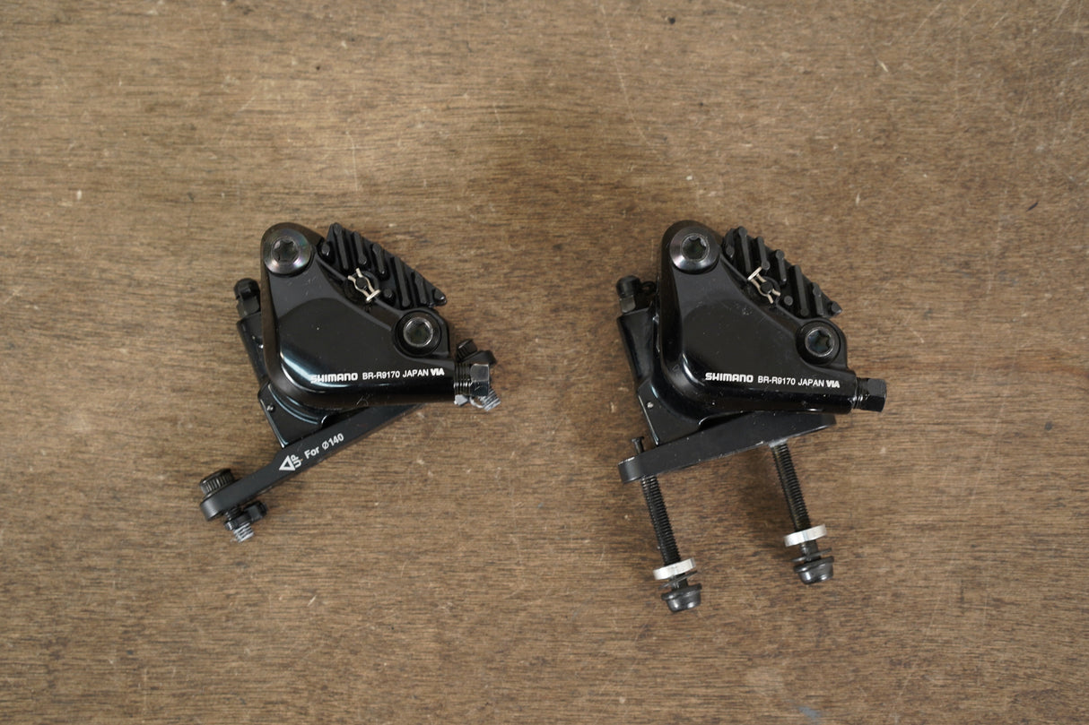 Shimano Dura-Ace BR-R9170 Hydraulic Flat Mount Disc Brake Calipers 9170