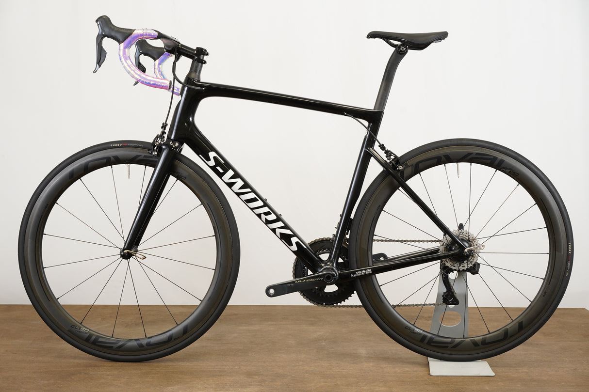 58cm Specialized S-WORKS Tarmac SL6 Ultegra Di2 GS Roval Carbon Rim Road Bike