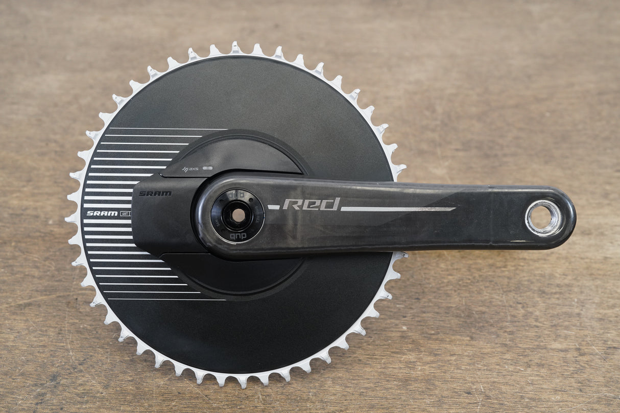 170mm 48T DUB SRAM Red AXS E1 Quarq 1x 12 Speed Power Meter Crankset 549g