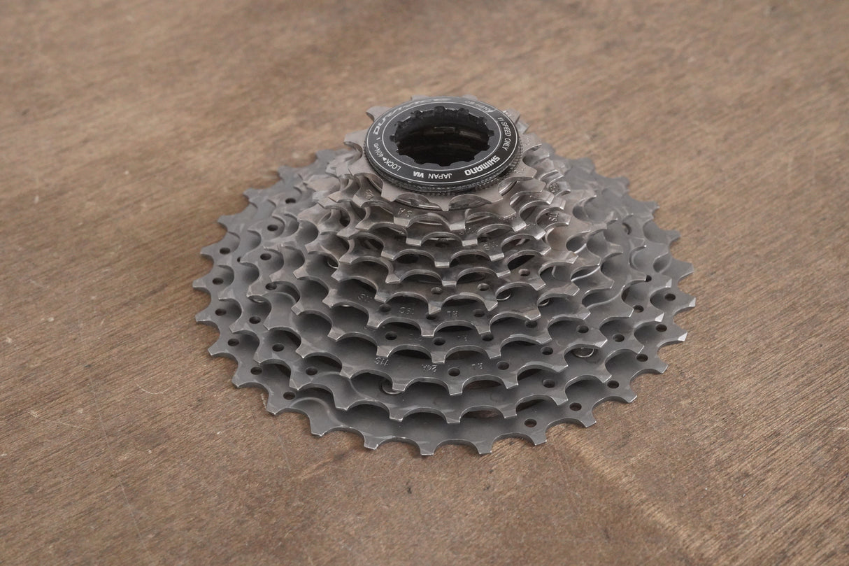 11-30T Shimano Dura-Ace CS-R9100 11 Speed Road Cassette 205g 9100