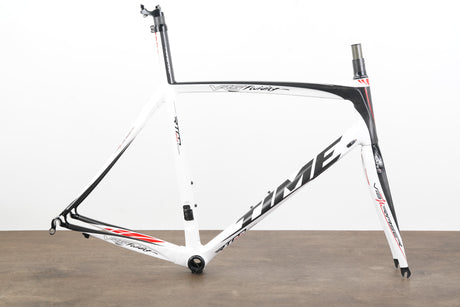M (Medium) TIME Fluidity VRS Carbon Rim Brake Road Frameset