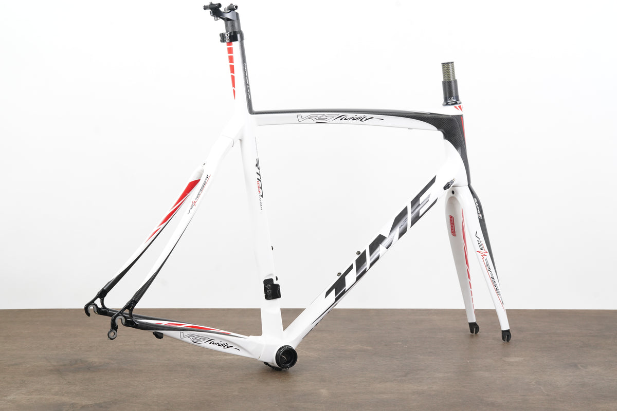 M (Medium) TIME Fluidity VRS Carbon Rim Brake Road Frameset