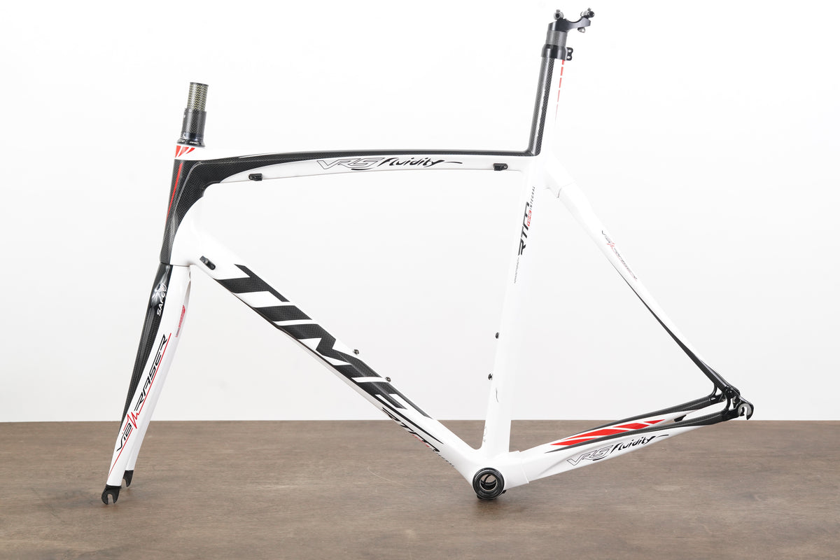 M (Medium) TIME Fluidity VRS Carbon Rim Brake Road Frameset
