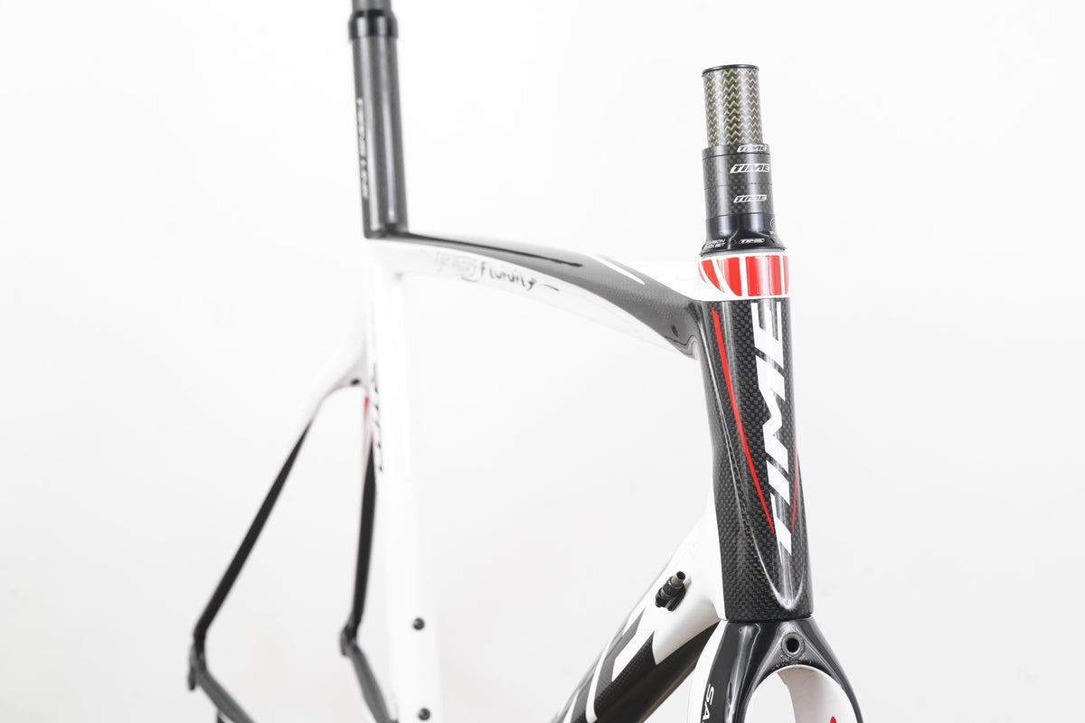 M (Medium) TIME Fluidity VRS Carbon Rim Brake Road Frameset