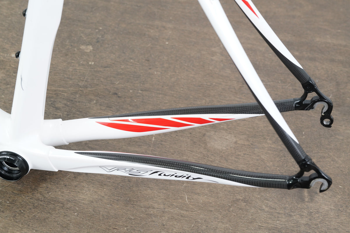 M (Medium) TIME Fluidity VRS Carbon Rim Brake Road Frameset
