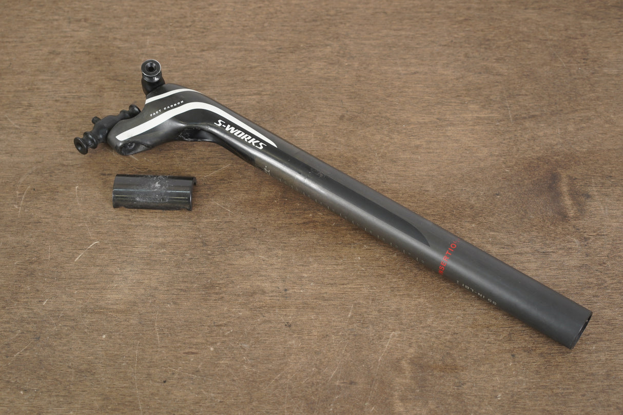27.2mm Specialized S-WORKS FACT Carbon Setback Road Seatpost