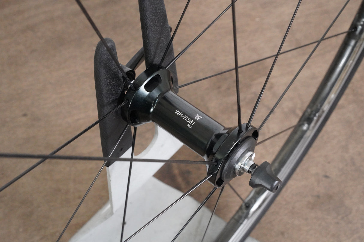 Shimano WH-RS81 C24 Carbon Alloy Tubeless Rim Brake Wheelset 11 Speed