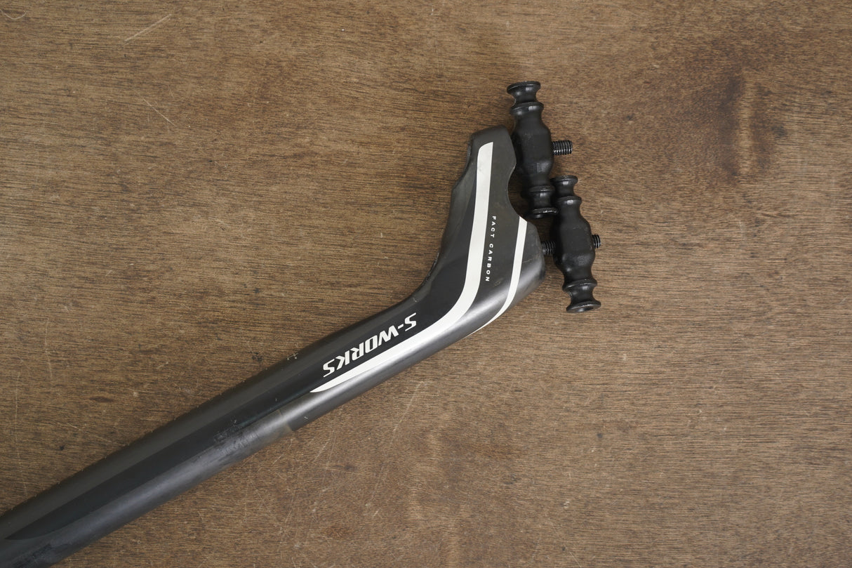 27.2mm Specialized S-WORKS FACT Carbon Setback Road Seatpost
