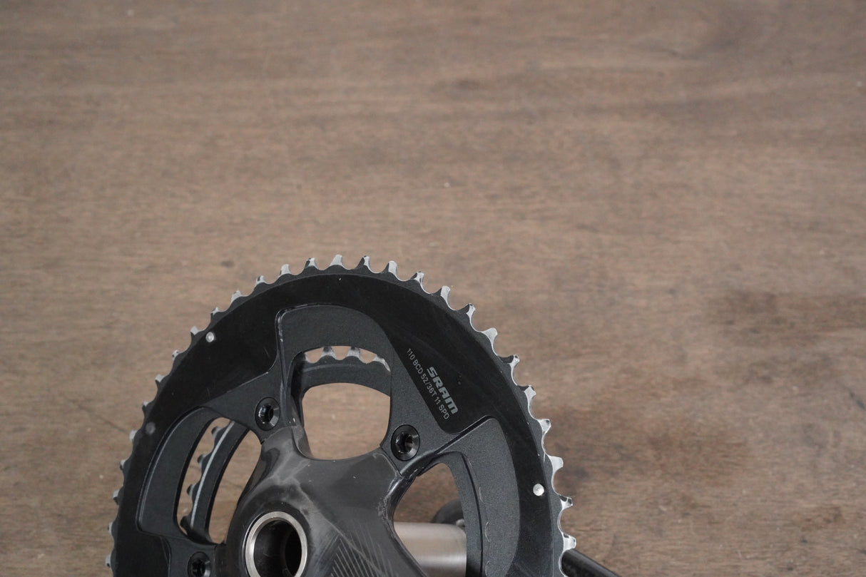 172.5mm 52/36T GXP SRAM Red 22 Stages Power Meter Carbon Crankset