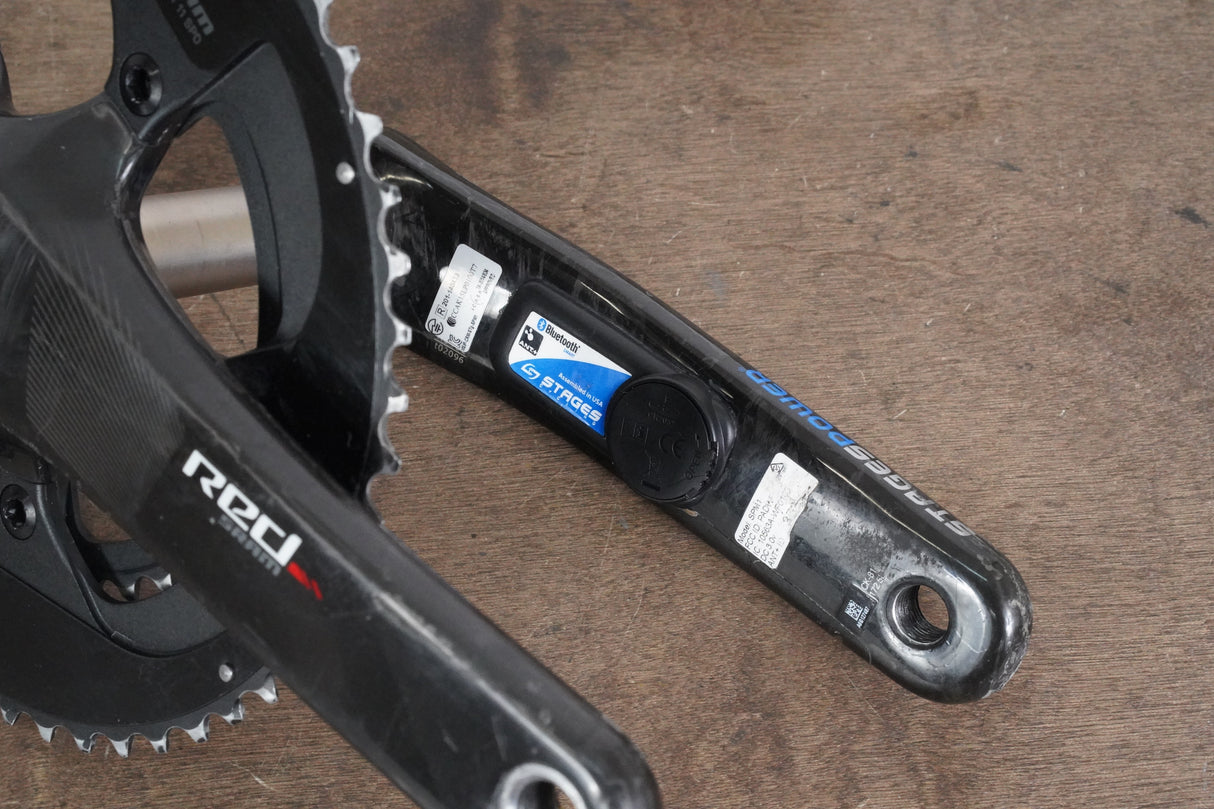 172.5mm 52/36T GXP SRAM Red 22 Stages Power Meter Carbon Crankset