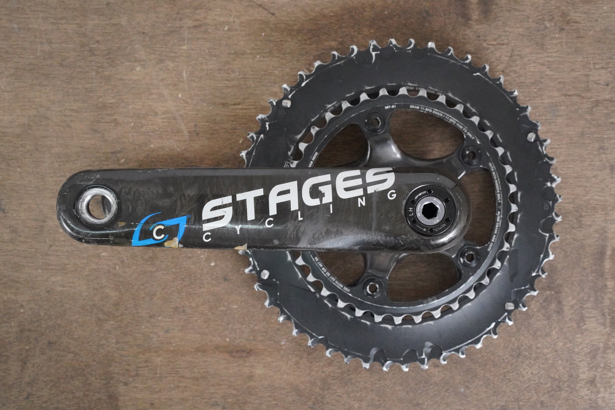 172.5mm 52/36T GXP SRAM Red 22 Stages Power Meter Carbon Crankset