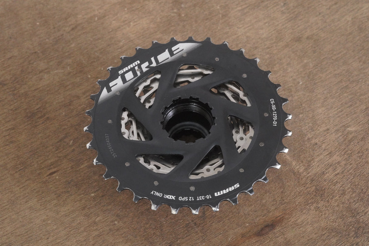 10-33T SRAM Force AXS CS-XG-1270-D1 12 Speed Road Cassette 273g