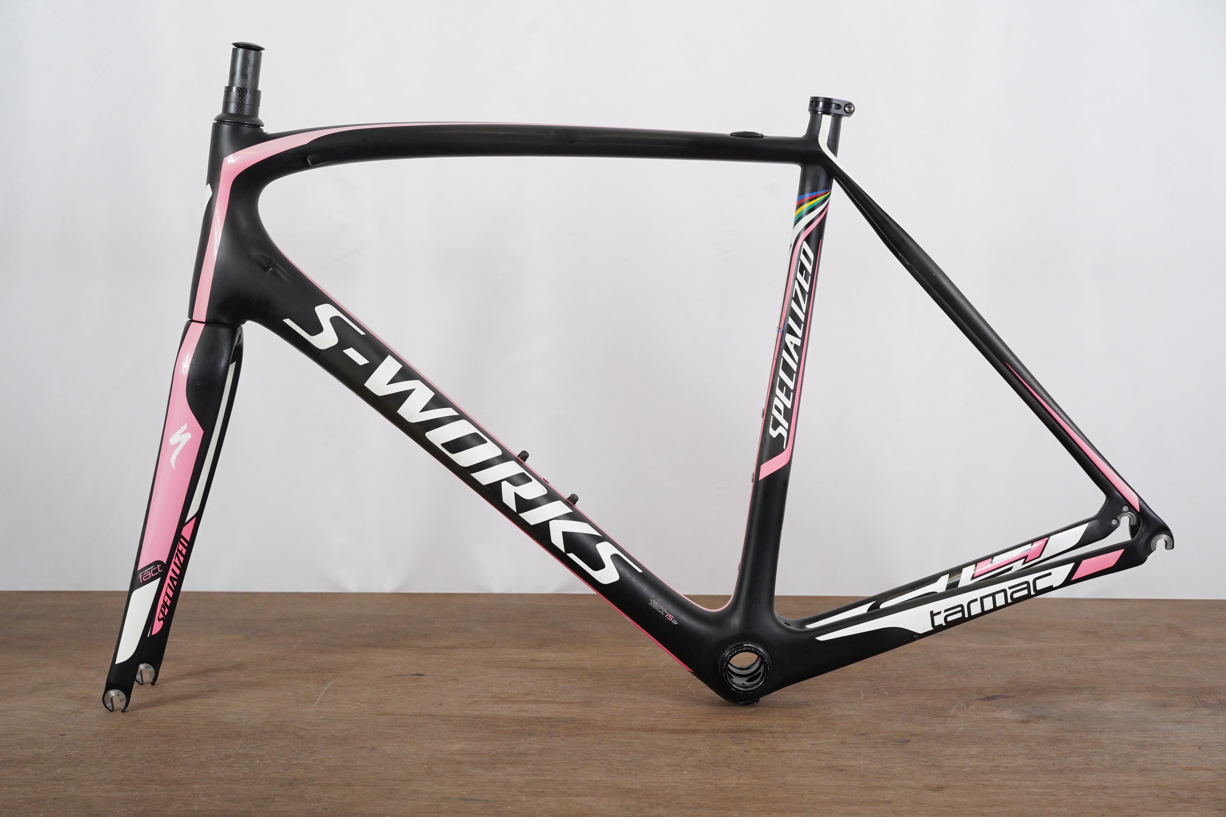 58cm Specialized S WORKS Tarmac SL4 Carbon Rim Brake Road Frameset Elevate Cycling