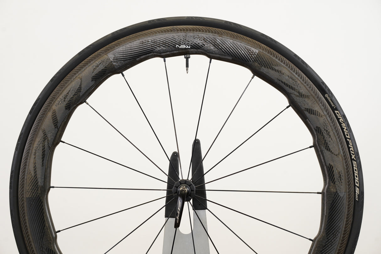 Zipp 454 NSW Cognition Carbon Tubeless Clincher Rim Brake Wheelset 11 Speed
